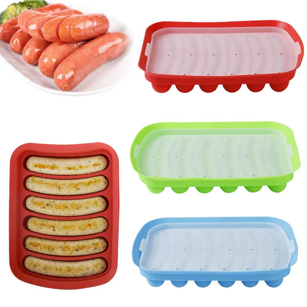 Kitchen Gadgets Made In Usa - Molde de Silicone DIY para Linguiça,