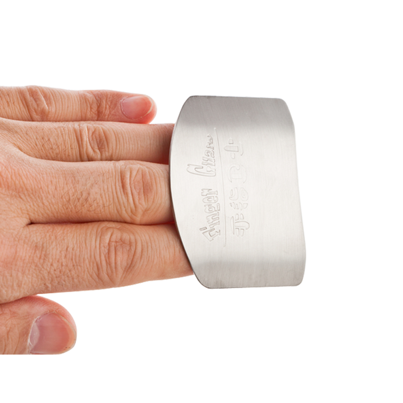 Kitchen Hand Gadgets - Protetor de dedo aço inoxidável para