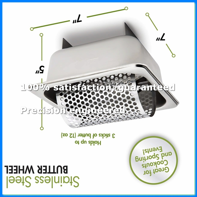 Kitchen Gadgets Essential - Rolo de Manteiga em Aço Inoxidável