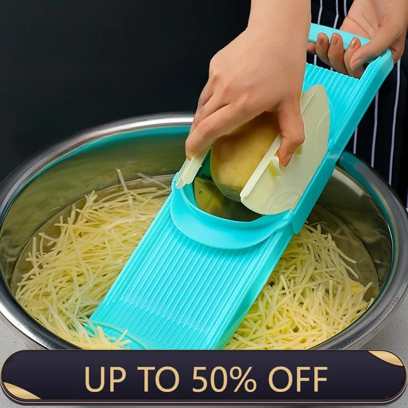 Korean Kitchen Gadgets - Ralador de Legumes Portátil, Cortador de
