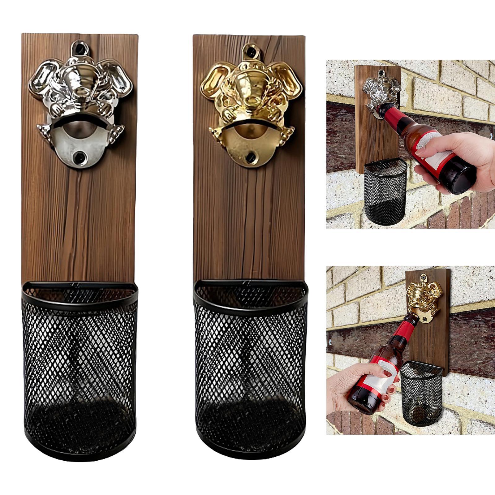 Kitchen Gadgets Gift - Abridor de Garrafas Magnético com Coletor