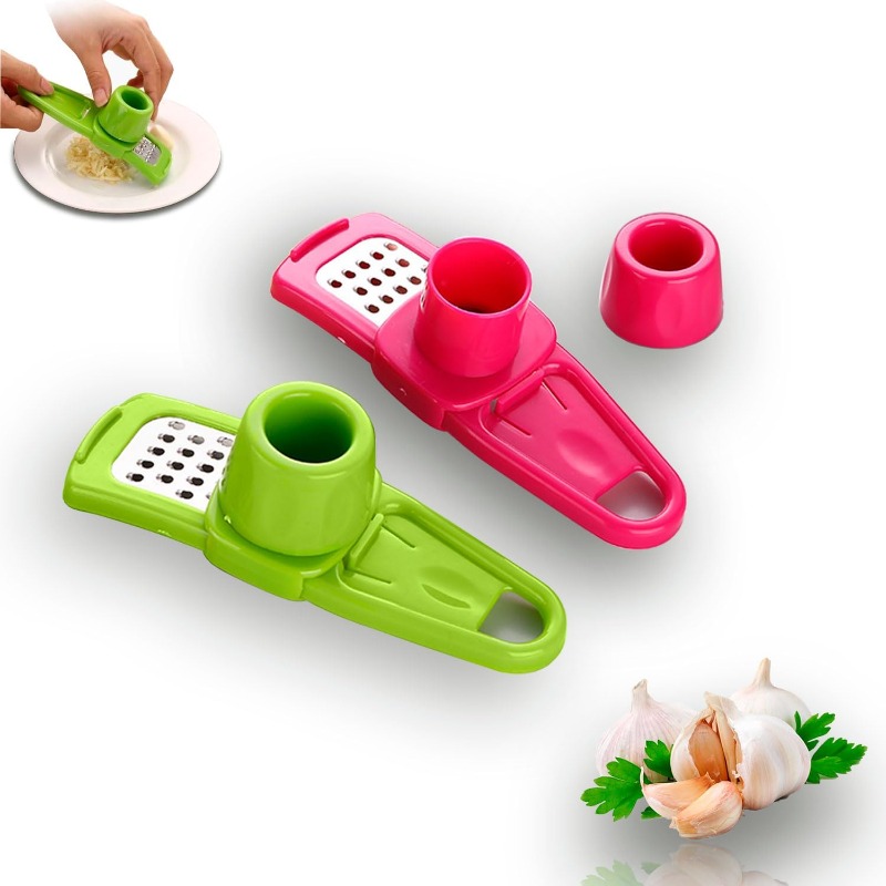Kitchen Hand Gadgets - Processador de Alho Manual, Ferramenta de