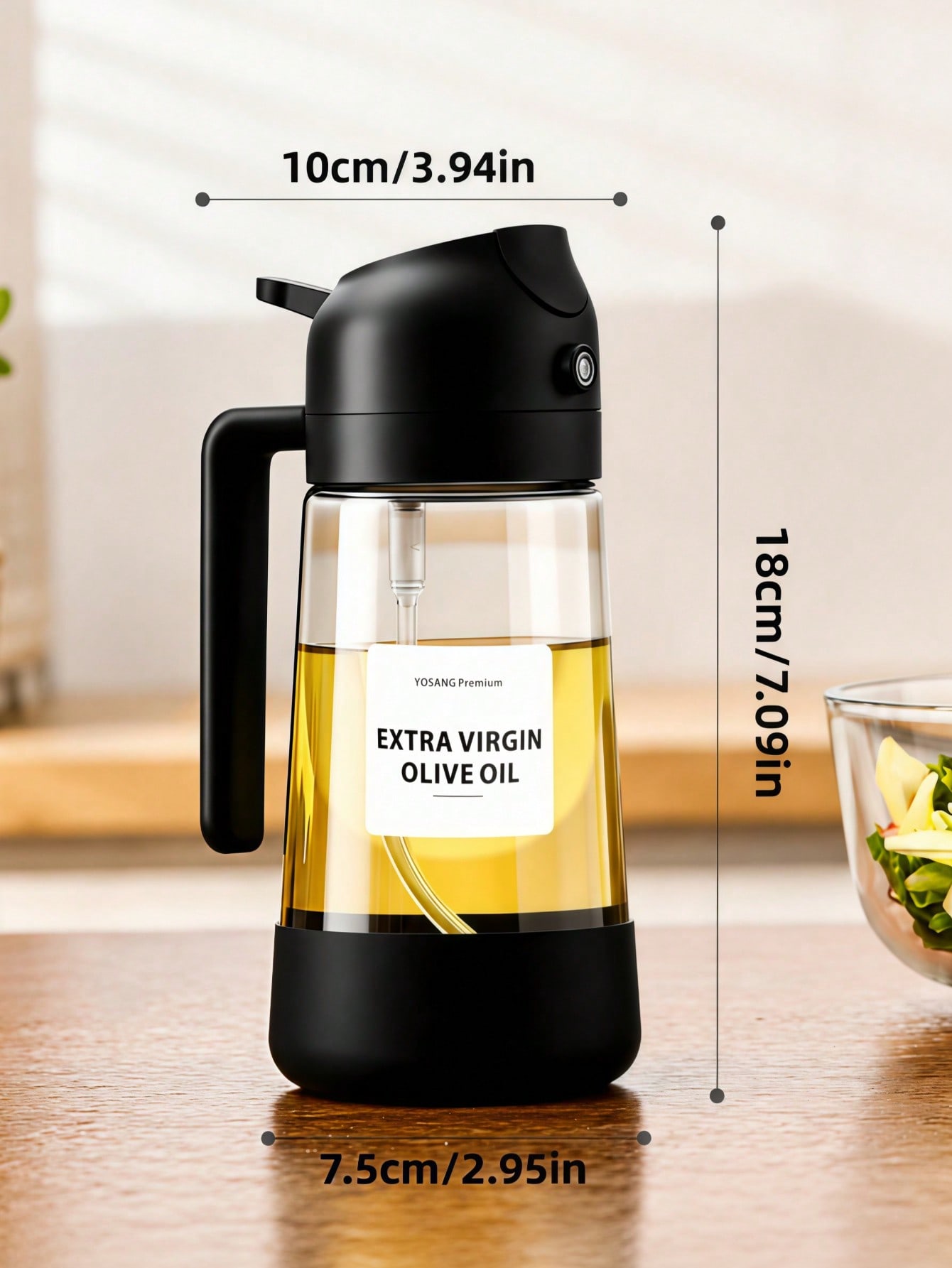 Kitchen Gadgets You Must Have - 2PCS Pulverizador e Dispensador de Óleo
