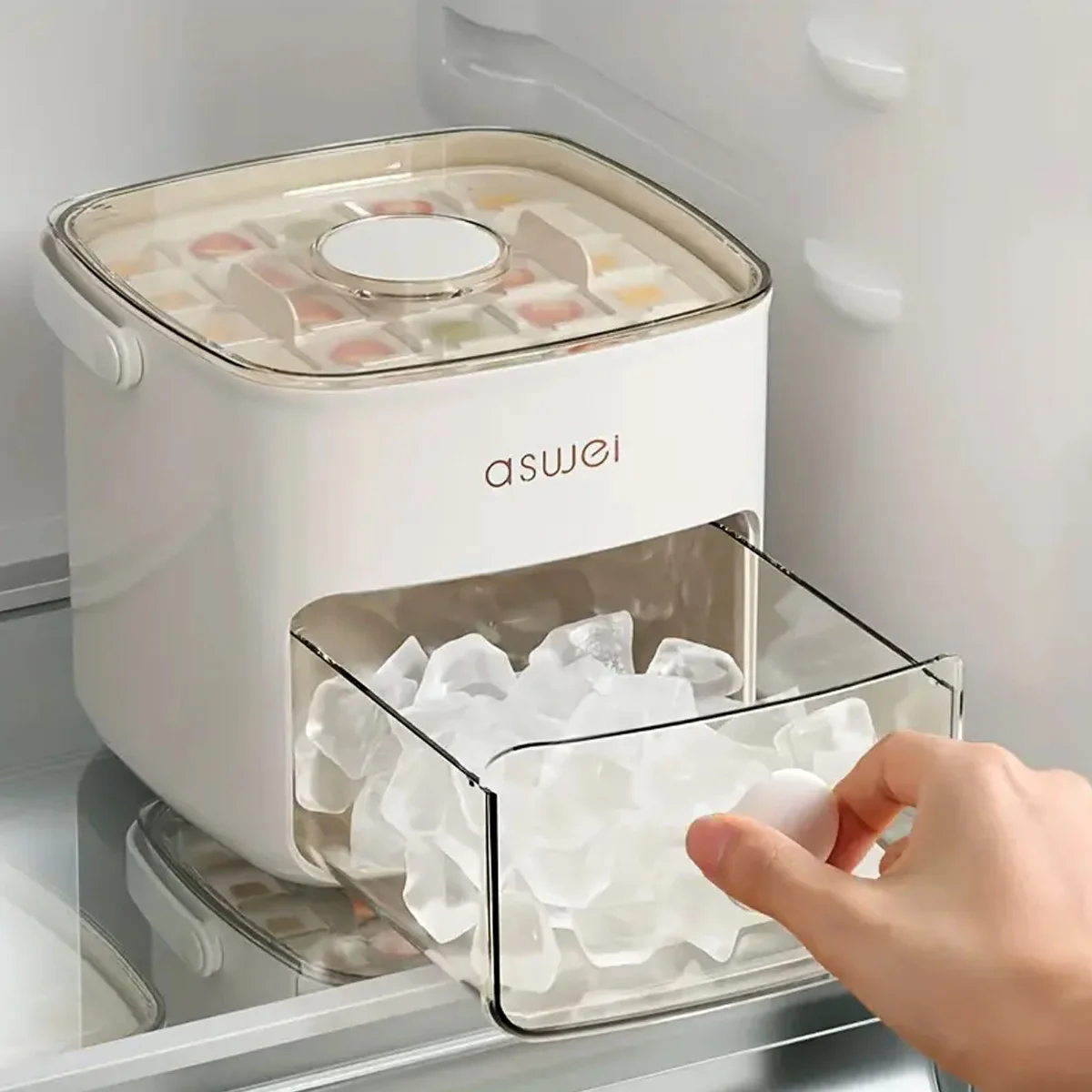 Kitchen Gadgets Essential - Máquina de fazer gelo de 48