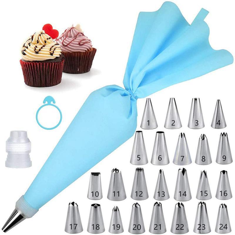 Kitchen Gadgets Set - Bico de Confeitar, Ferramentas para Decoração