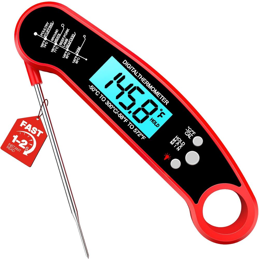 Kitchen Gadgets Essential - Termômetro Digital para Carne para Grelhados,