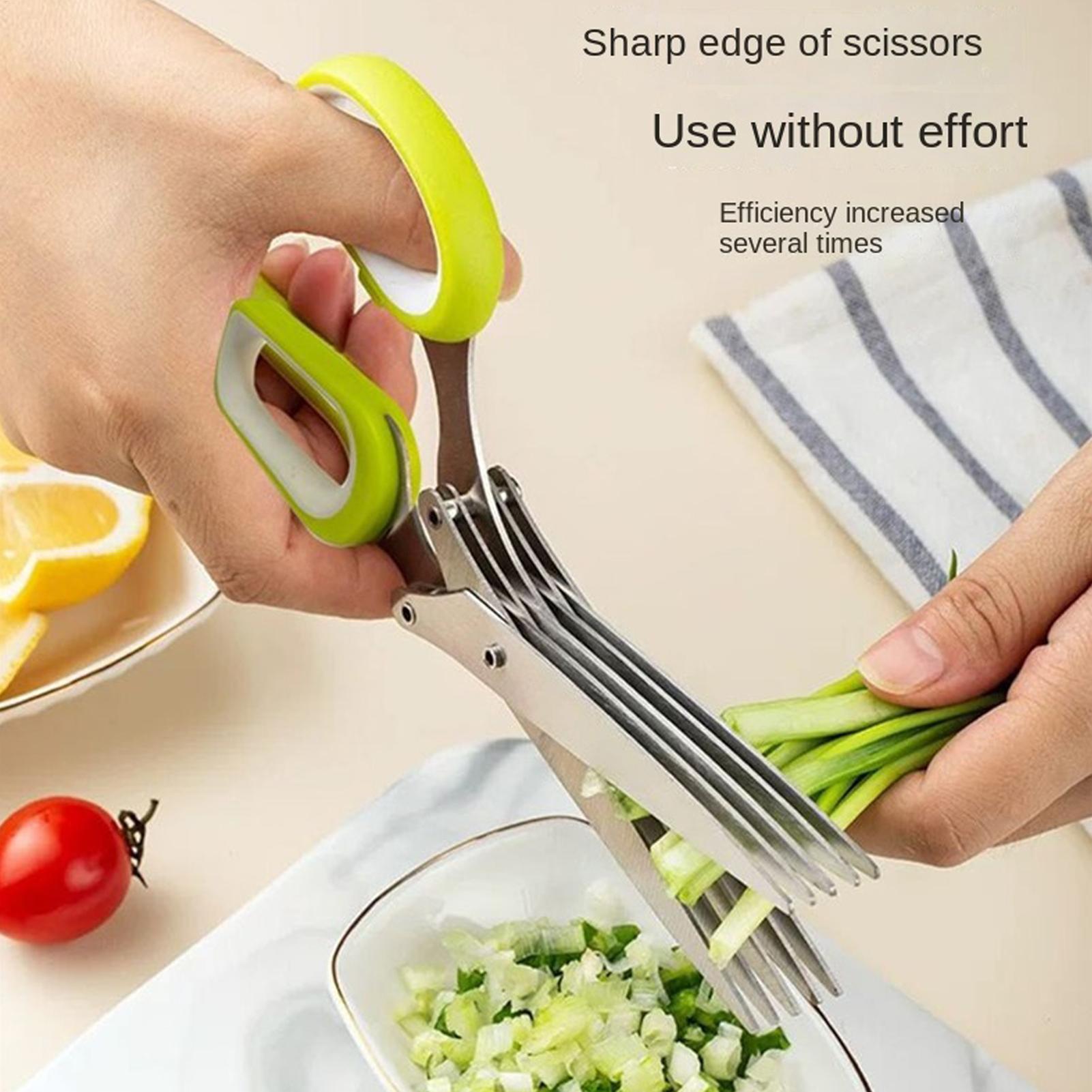 Tesoura de Ervas com 5 Lâminas - Herb Scissors 5 Blade avaliação e preço