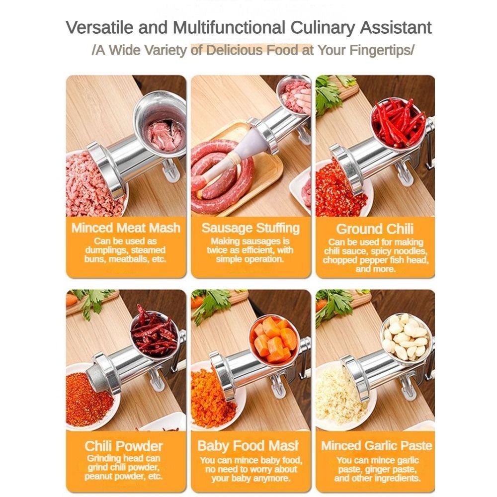 Moedor de Carne Manual Multifu - Kitchen Hand Gadgets avaliação e preço