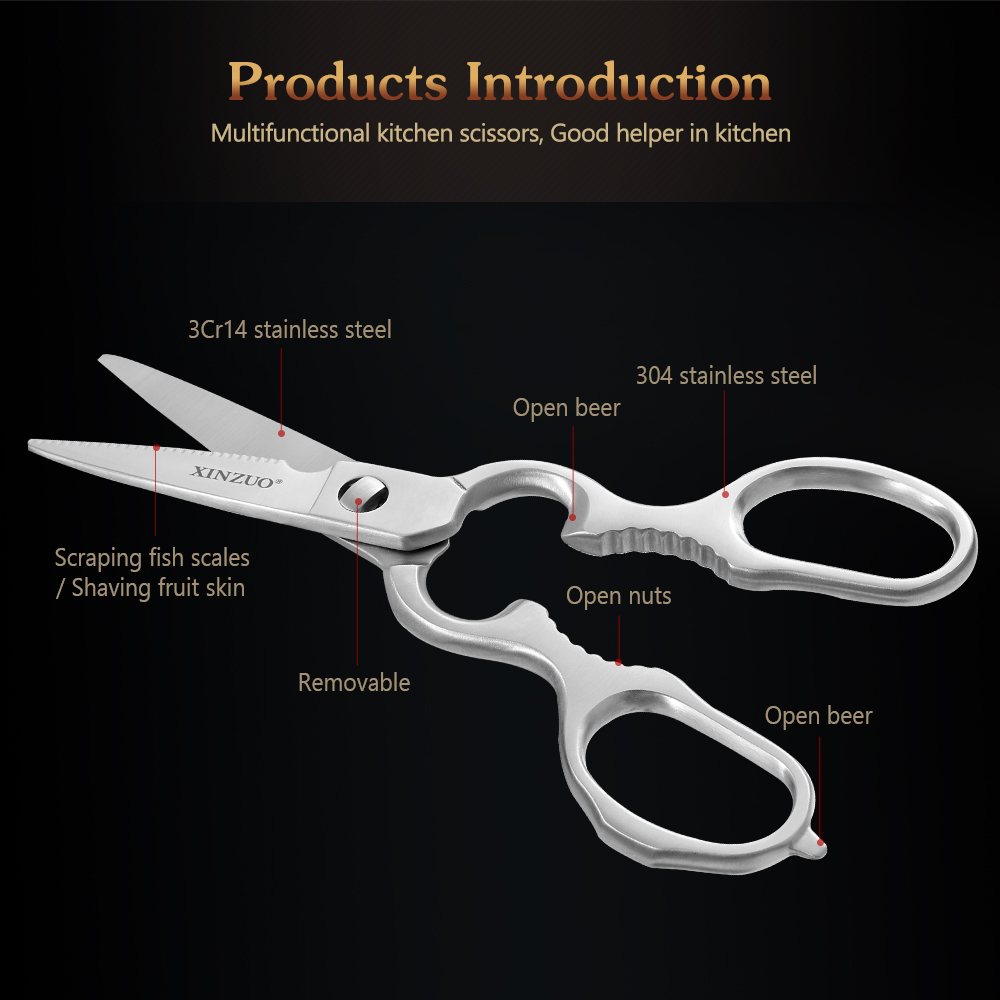 Xinzuo destacável tesoura de c - Kitchen Hand Gadgets avaliação e preço