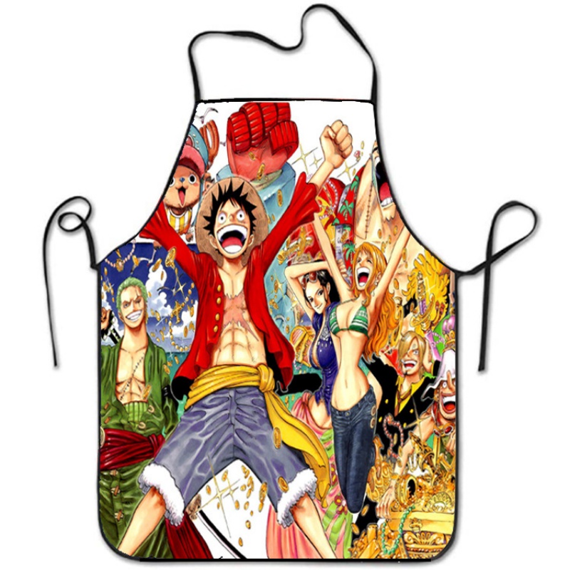 Avental One Piece Luffy Estamp - Kitchen Gadgets Aliexpress avaliação e preço