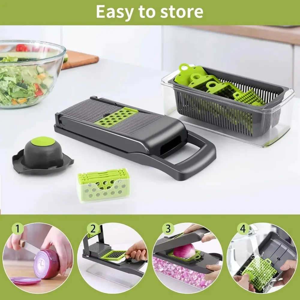Chopper Vegetal Multifuncional - Korean Kitchen Gadgets avaliação e preço
