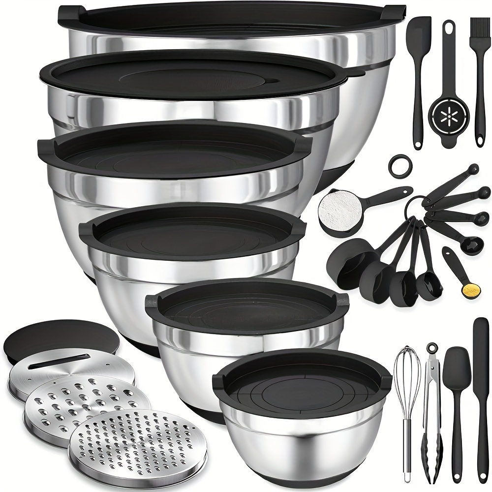 17 peças, conjunto de tigela d - Kitchen Gadgets Set avaliação e preço