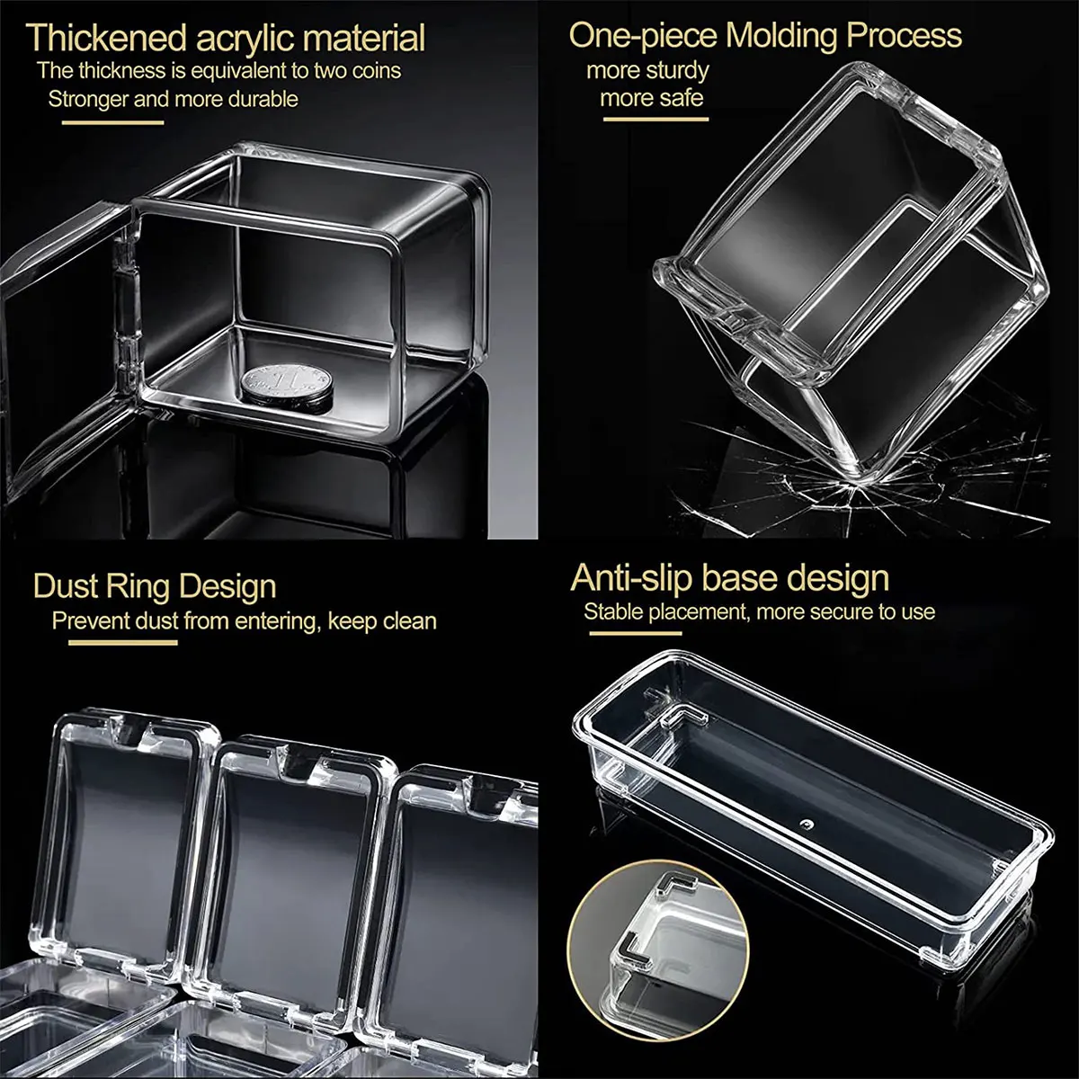 Caixa de tempero transparente  - Korean Kitchen Gadgets avaliação e preço
