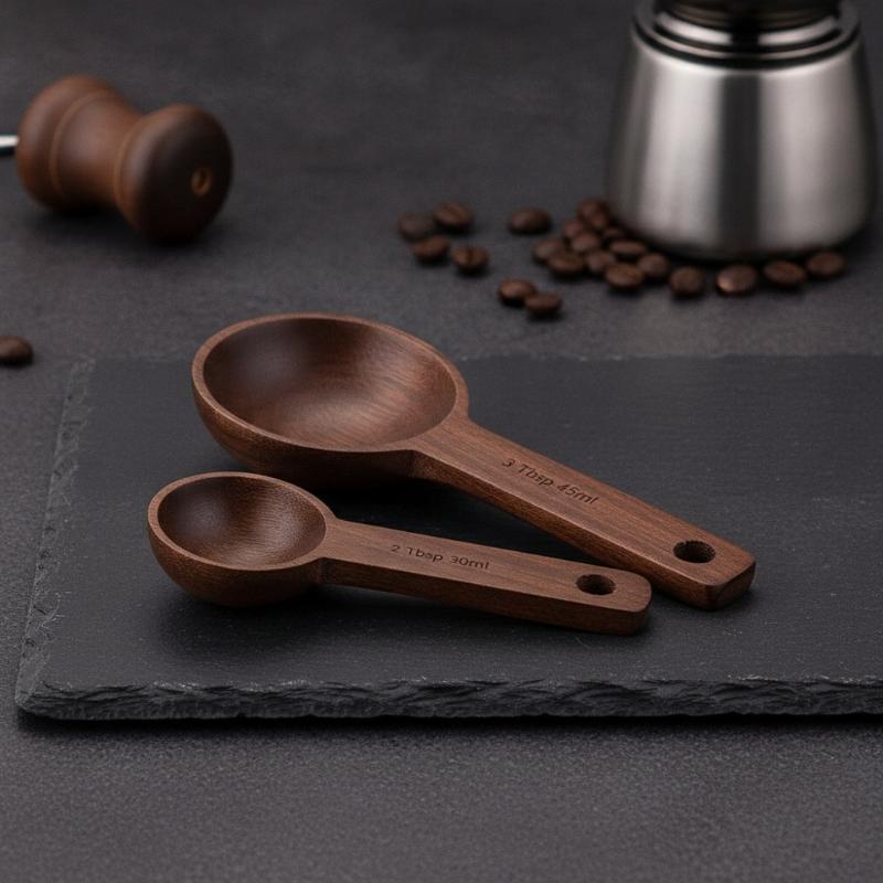 Colher Medidora de Madeira 7.5 - Kitchen Gadgets Gift avaliação e preço