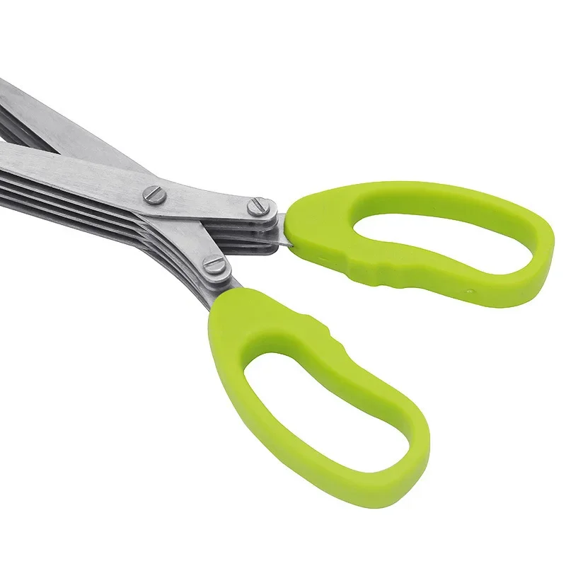 Tesoura de ervas multifunciona - Herb Scissors 5 Blade avaliação e preço