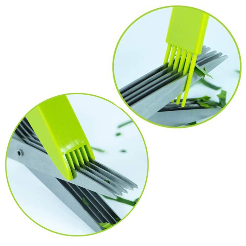 Tesoura de ervas com 5 lâminas - Herb Scissors 5 Blade avaliação e preço