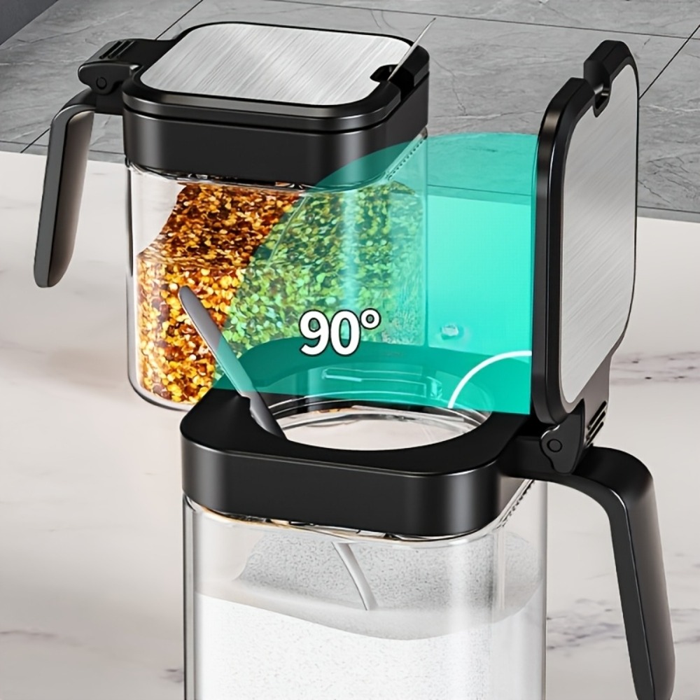 3 pçs frascos de especiarias d - Korean Kitchen Gadgets avaliação e preço
