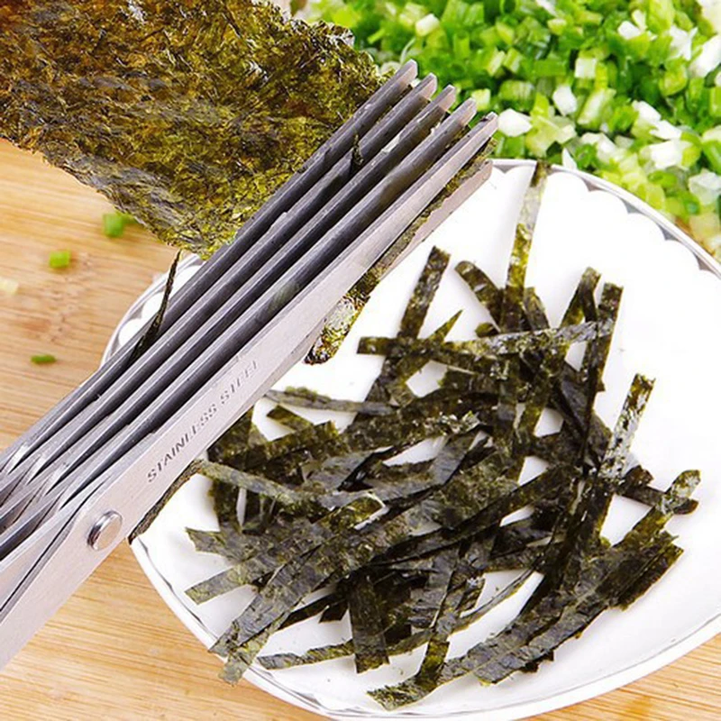 Tesoura de cebolinha com lâmin - Herb Scissors 5 Blade avaliação e preço