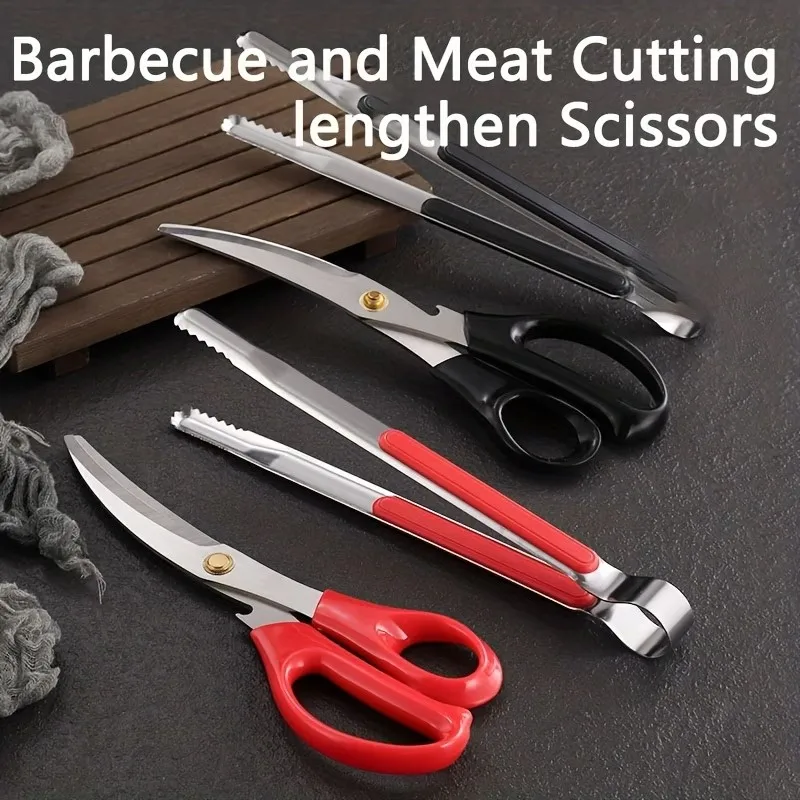 Conjunto de Tesoura e Pinça de - Korean Kitchen Gadgets avaliação e preço