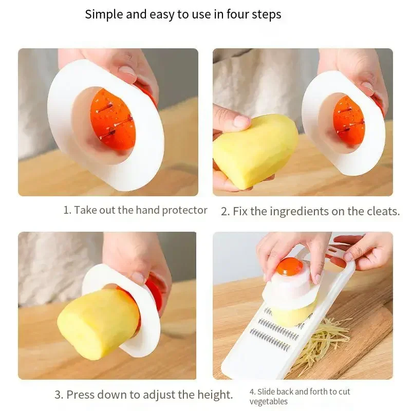 Ralador de legumes fatiador ce - Korean Kitchen Gadgets avaliação e preço