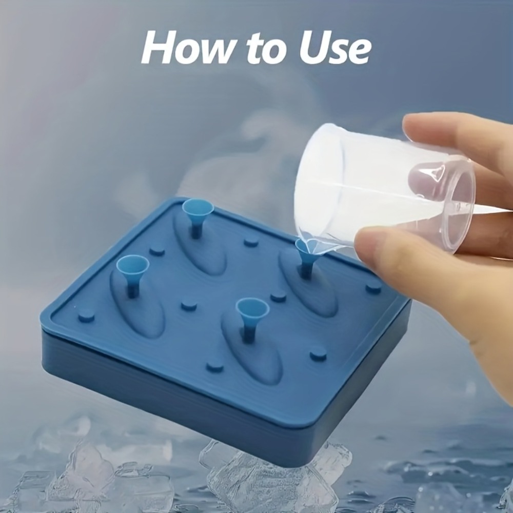 Forma de Gelo de Silicone Tuba - Kitchen Gadgets You Must Have avaliação e preço