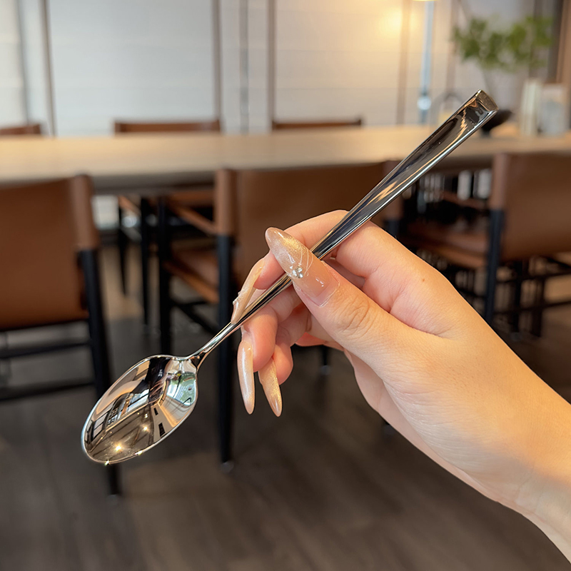 Colher De Punho Longo De Aço I - Korean Kitchen Gadgets avaliação e preço