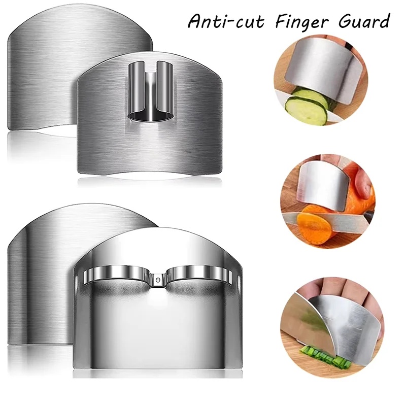 Protetor de dedos de aço inoxi - Kitchen Hand Gadgets avaliação e preço