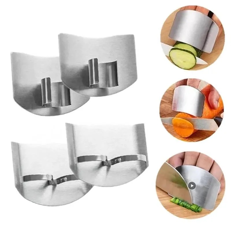 Protetor de dedos de aço inoxi - Kitchen Hand Gadgets avaliação e preço