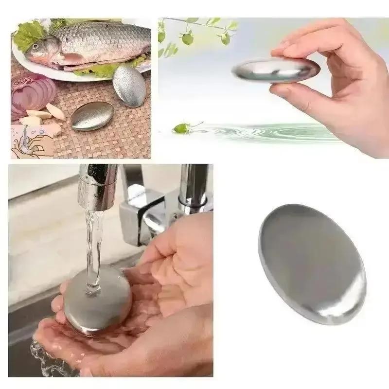 Novo Sabonete em Barra de Aço  - Kitchen Hand Gadgets avaliação e preço