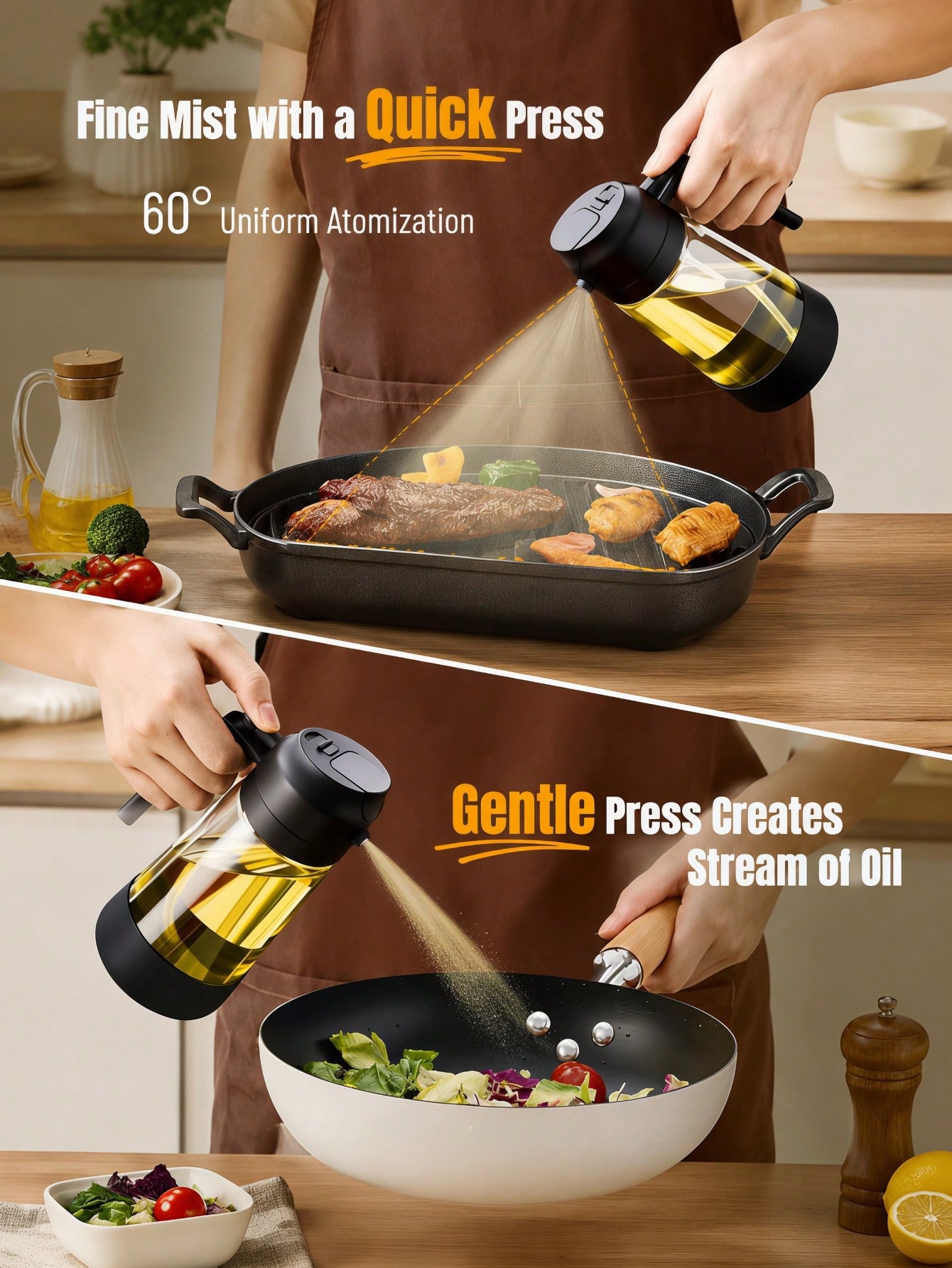 2PCS Pulverizador e Dispensado - Kitchen Gadgets You Must Have avaliação e preço