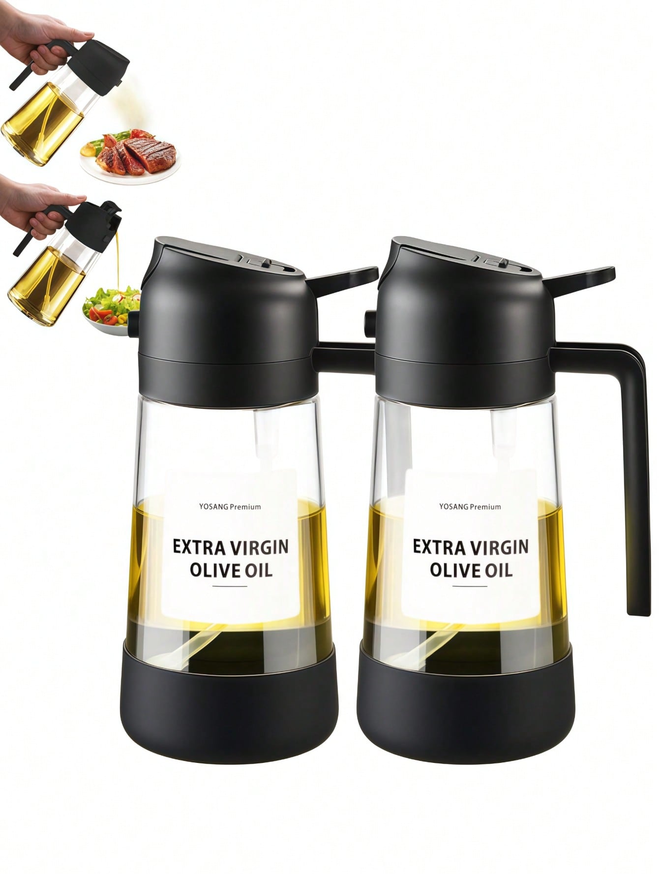 2PCS Pulverizador e Dispensado - Kitchen Gadgets You Must Have avaliação e preço