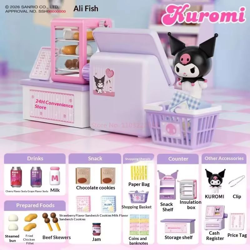 Caixa Surpresa da Série Sanrio - Kitchen Gadgets Aliexpress avaliação e preço