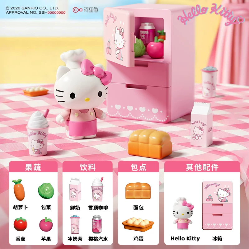 Caixa Surpresa da Série Sanrio - Kitchen Gadgets Aliexpress avaliação e preço