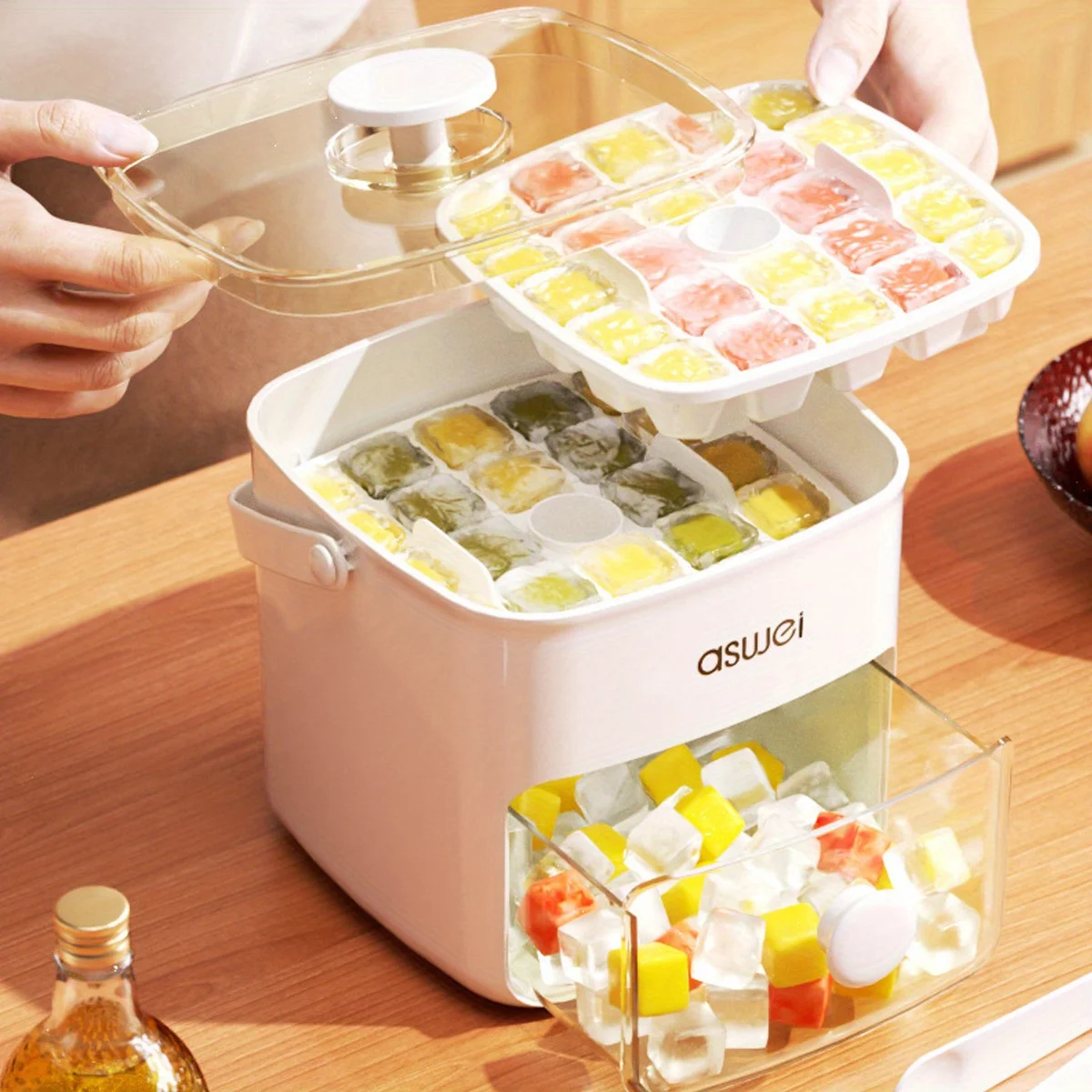 Máquina de fazer gelo de 48 cu - Kitchen Gadgets Essential avaliação e preço