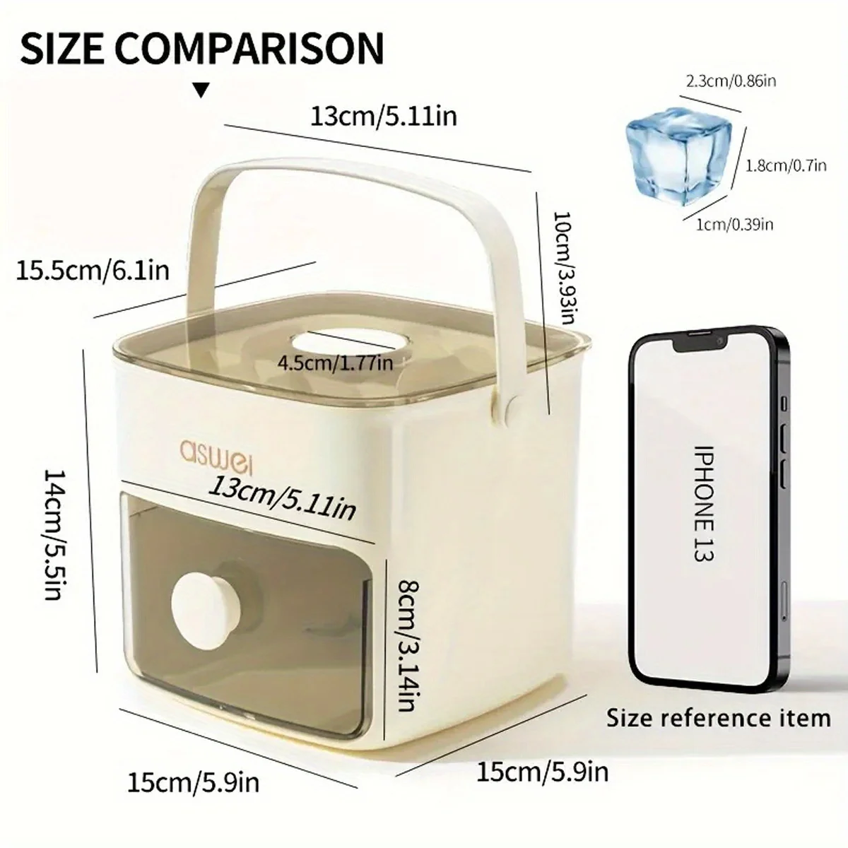 Máquina de fazer gelo de 48 cu - Kitchen Gadgets Essential avaliação e preço