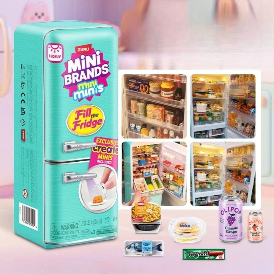 ZURU 5 Surprise Mini Fridge Ba - Kitchen Gadgets Aliexpress avaliação e preço